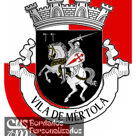 Emblema Bordado Município de Mértola (Beja) 1