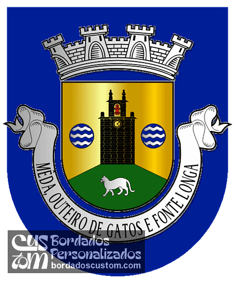 Emblema Bordado Freguesia de Mêda, Outeiro de Gatos e Fonte Longa (Mêda, Guarda)
