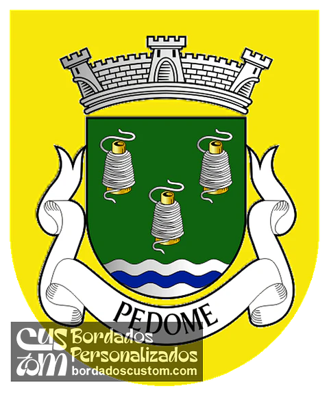Emblema Bordado Freguesia de Pedome (Vila Nova de Famalicão, Braga)