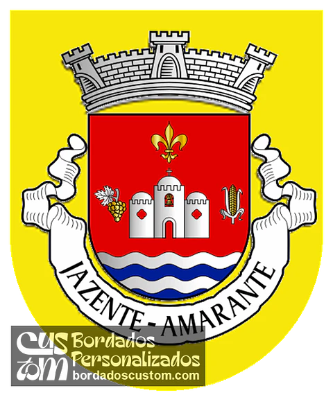 Emblema Bordado Freguesia de Jazente (Amarante, Porto)