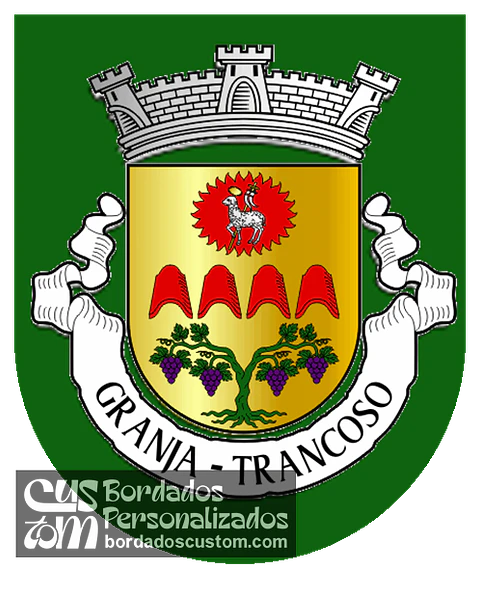 Emblema Bordado Freguesia de Granja (Trancoso, Guarda)