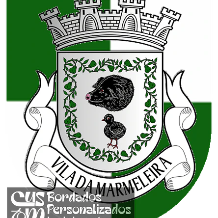 Emblema Bordado Antiga Freguesia de Marmeleira (Rio Maior, Santarém) 1