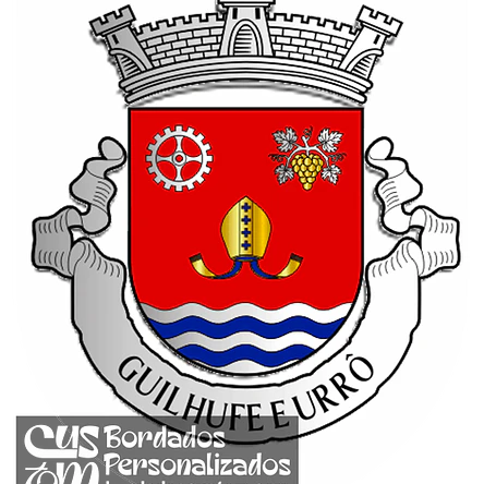 Emblema Bordado Freguesia de Guilhufe e Urrô (Penafiel, Porto) 1