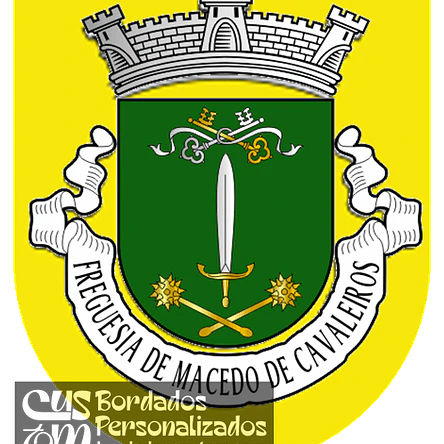 Emblema Bordado Freguesia de Macedo de Cavaleiros (Macedo de Cavaleiros, Bragança) 1