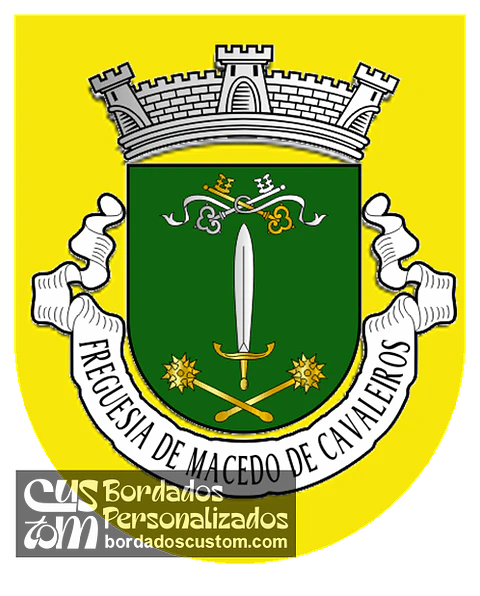Emblema Bordado Freguesia de Macedo de Cavaleiros (Macedo de Cavaleiros, Bragança)