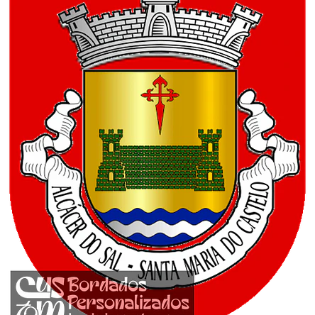 Emblema Bordado Antiga Freguesia de Alcácer do Sal (Santa Maria do Castelo) (Alcácer do Sal, Setúbal) 1