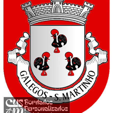 Emblema Bordado Freguesia de Galegos (São Martinho) (Barcelos, Braga) 1