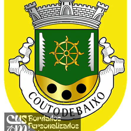 Emblema Bordado Antiga Freguesia de Couto de Baixo (Viseu, Viseu) 1