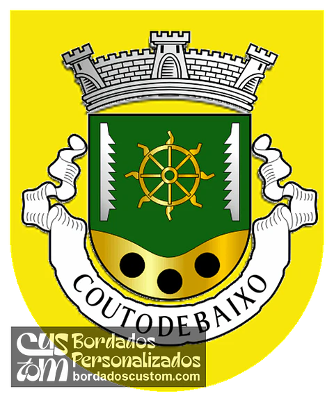 Emblema Bordado Antiga Freguesia de Couto de Baixo (Viseu, Viseu)