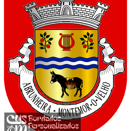 Emblema Bordado Antiga Freguesia de Abrunheira (Montemor-o-Velho, Coimbra) 1