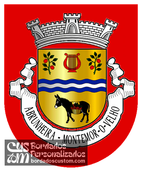 Emblema Bordado Antiga Freguesia de Abrunheira (Montemor-o-Velho, Coimbra)