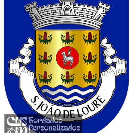 Emblema Bordado Antiga Freguesia de São João de Loure (Albergaria-a-Velha, Aveiro) 1