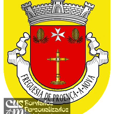 Emblema Bordado Antiga Freguesia de Proença-a-Nova (Proença-a-Nova, Castelo Branco) 1