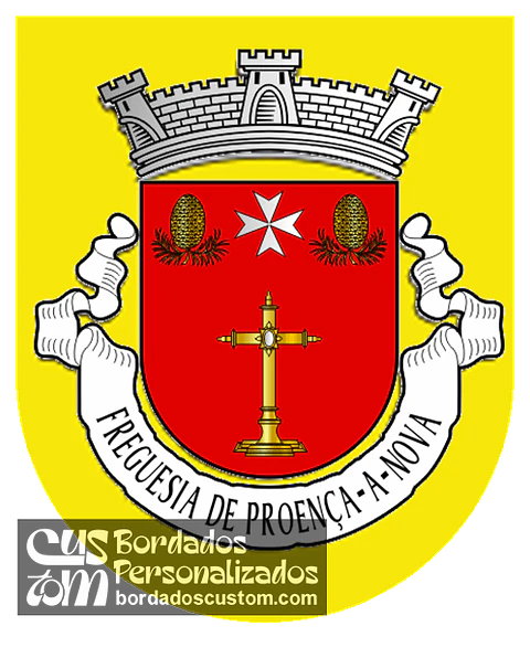 Emblema Bordado Antiga Freguesia de Proença-a-Nova (Proença-a-Nova, Castelo Branco)