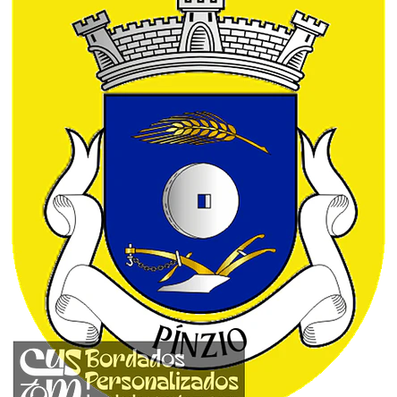 Emblema Bordado Freguesia de Pínzio (Pinhel, Guarda) 1
