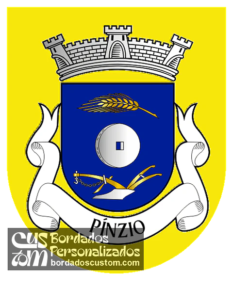 Emblema Bordado Freguesia de Pínzio (Pinhel, Guarda)