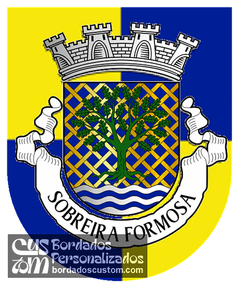 Emblema Bordado Antiga Freguesia de Sobreira Formosa (Proença-a-Nova, Castelo Branco)