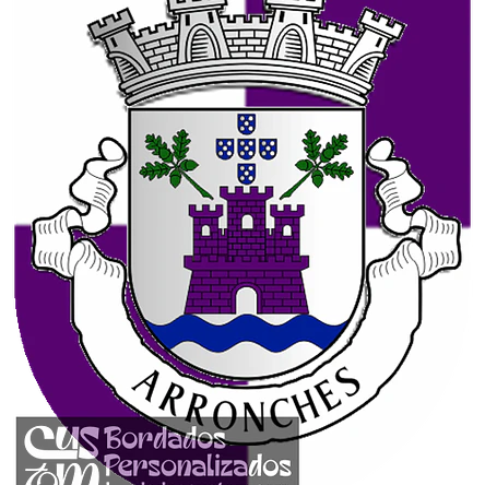 Emblema Bordado Município de Arronches (Portalegre) 1