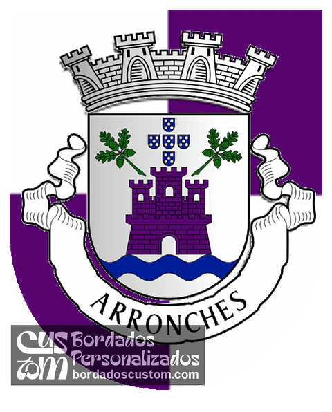 Emblema Bordado Município de Arronches (Portalegre)