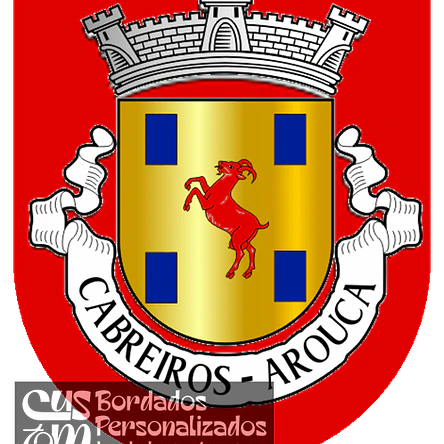 Emblema Bordado Antiga Freguesia de Cabreiros (Arouca, Aveiro) 1