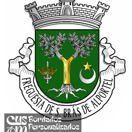 Emblema Bordado Freguesia de São Brás de Alportel (São Brás de Alportel, Faro) 1