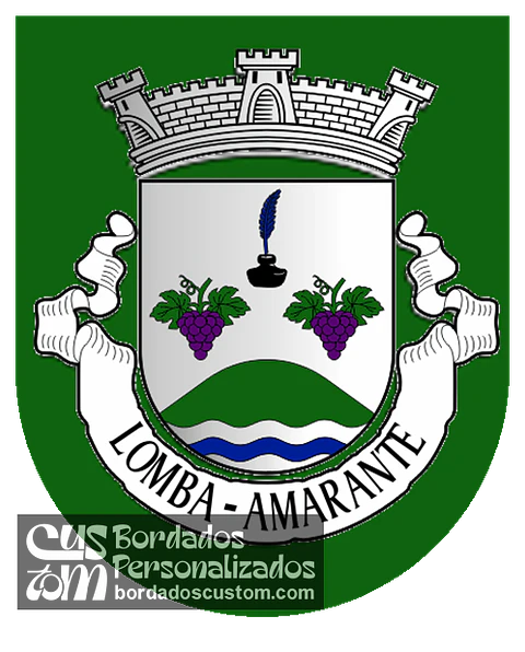 Emblema Bordado Freguesia de Lomba (Amarante, Porto)