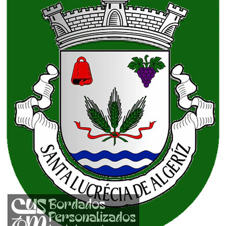 Emblema Bordado Antiga Freguesia de Santa Lucrécia de Algeríz (Braga, Braga) 1