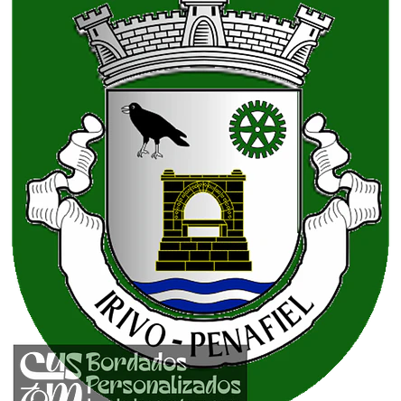 Emblema Bordado Freguesia de Irivo (Penafiel, Porto) 1