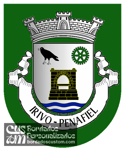 Emblema Bordado Freguesia de Irivo (Penafiel, Porto)