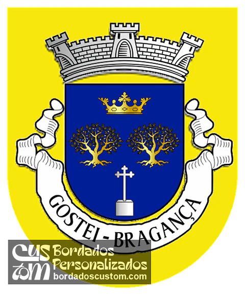 Emblema Bordado Freguesia de Gostei (Bragança, Bragança)