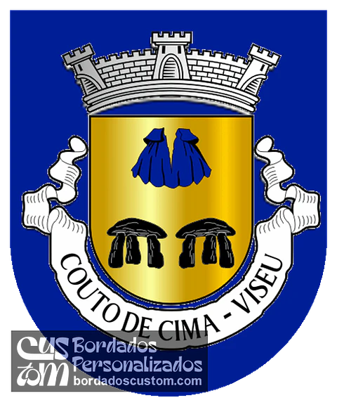 Emblema Bordado Antiga Freguesia de Couto de Cima (Viseu, Viseu)