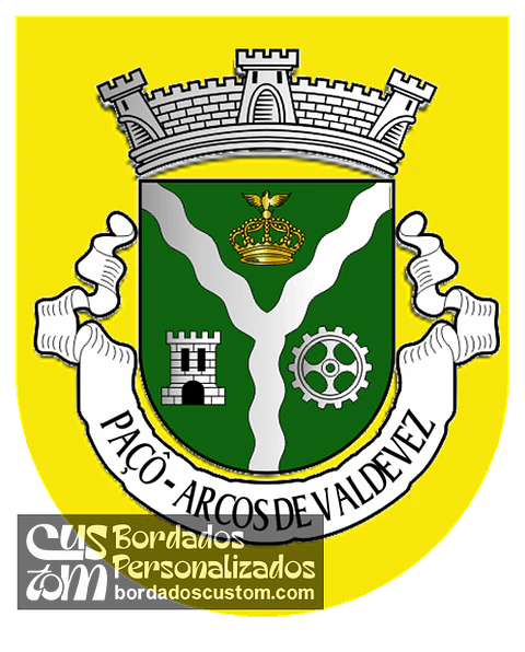 Emblema Bordado Freguesia de Paçô (Arcos de Valdevez, Viana do Castelo)