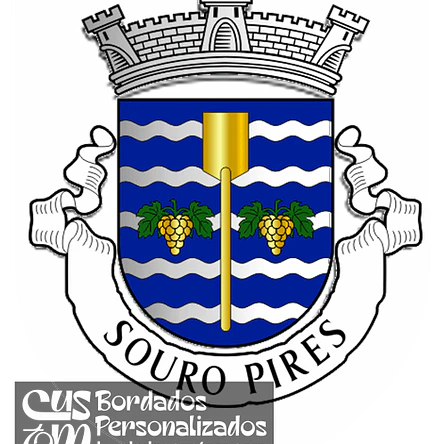 Emblema Bordado Freguesia de Souro Pires (Pinhel, Guarda) 1