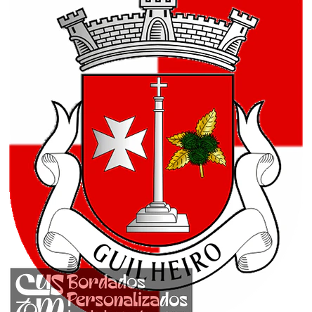 Emblema Bordado Freguesia de Guilheiro (Trancoso, Guarda) 1