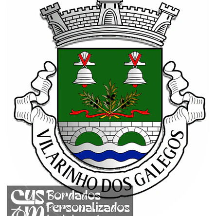 Emblema Bordado Antiga Freguesia de Vilarinho dos Galegos (Mogadouro, Bragança) 1