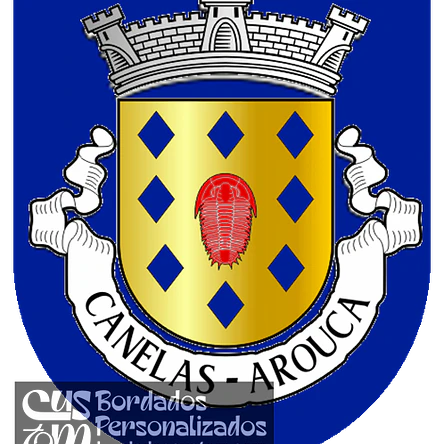 Emblema Bordado Antiga Freguesia de Canelas (Arouca, Aveiro) 1