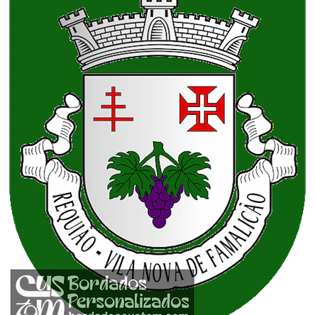 Emblema Bordado Freguesia de Requião (Vila Nova de Famalicão, Braga) 1