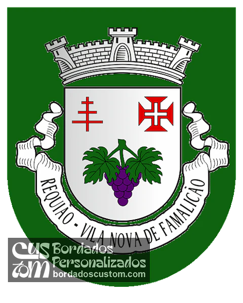 Emblema Bordado Freguesia de Requião (Vila Nova de Famalicão, Braga)