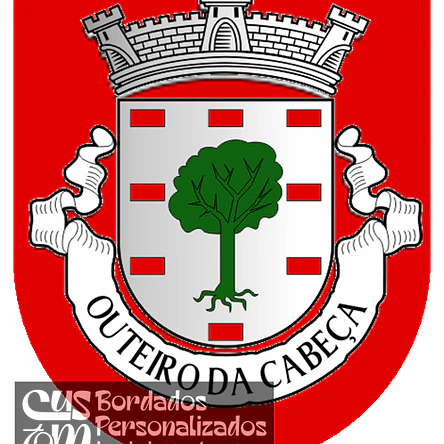 Emblema Bordado Antiga Freguesia de Outeiro da Cabeça (Torres Vedras, Lisboa) 1