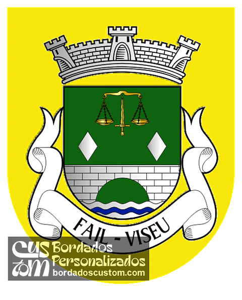 Emblema Bordado Antiga Freguesia de Fail (Viseu, Viseu)