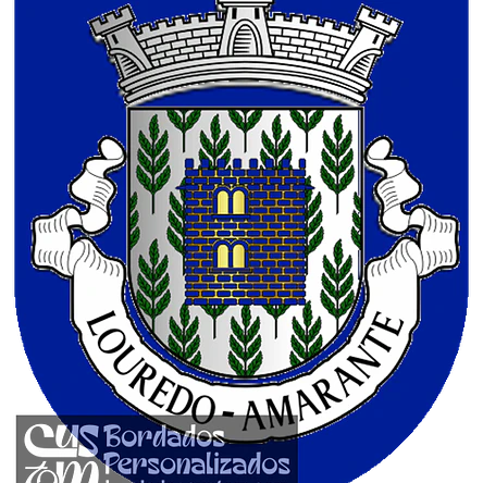 Emblema Bordado Freguesia de Louredo (Amarante, Porto) 1