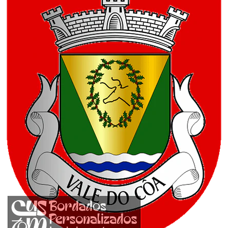 Emblema Bordado Freguesia de Vale do Côa (Pinhel, Guarda) 1
