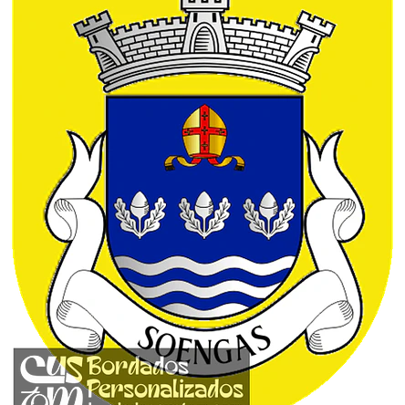 Emblema Bordado Antiga Freguesia de Soengas (Vieira do Minho, Braga) 1