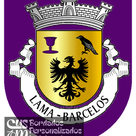 Emblema Bordado Freguesia de Lama (Barcelos, Braga) 1