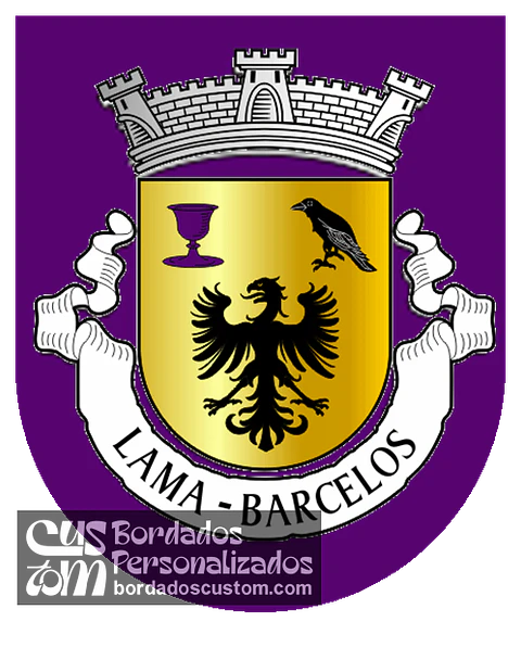 Emblema Bordado Freguesia de Lama (Barcelos, Braga)