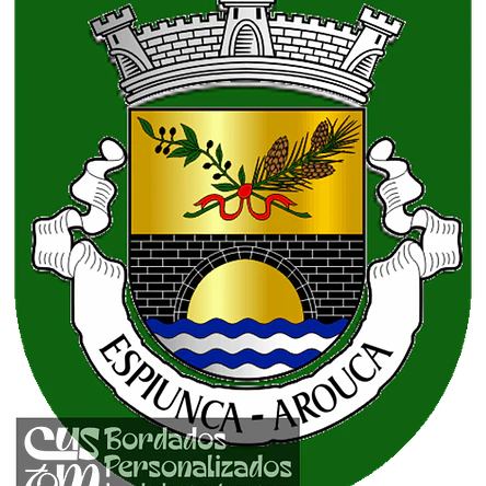 Emblema Bordado Antiga Freguesia de Espiunca (Arouca, Aveiro) 1