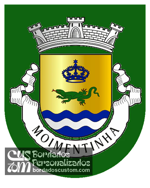 Emblema Bordado Freguesia de Moimentinha (Trancoso, Guarda)