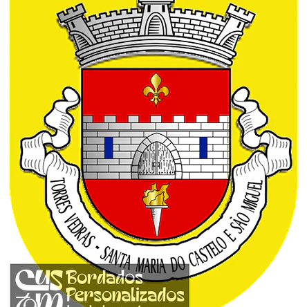 Emblema Bordado Antiga Freguesia de Torres Vedras (Santa Maria do Castelo e São Miguel) (Torres Vedras, Lisboa) 1