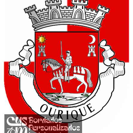 Emblema Bordado Município de Ourique (Beja) 1