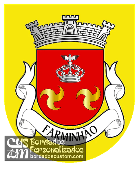 Emblema Bordado Antiga Freguesia de Farminhão (Viseu, Viseu)